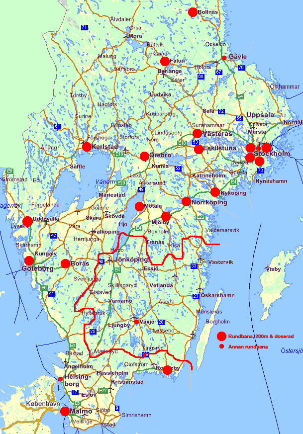 Sverige / SWEDEN (SVERIGE) | Putovanje na vrh - Total and new cases